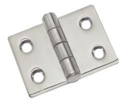 Protruding hinge 5mm AISI316 38x38 mm 